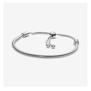 Pandora moments snake chain slider bracelet